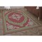 Deerlux Transitional Living Room Area Rug with Nonslip Backing, Red Medallion Pattern, 8 x 10 ft QI003643.L - alternate 1